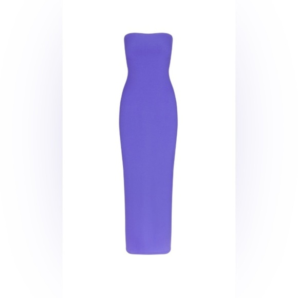 SKIMS Dresses & Skirts - NWT SKIMS SOFT LOUNGE TUBE DRESS, TANZANITE (L)